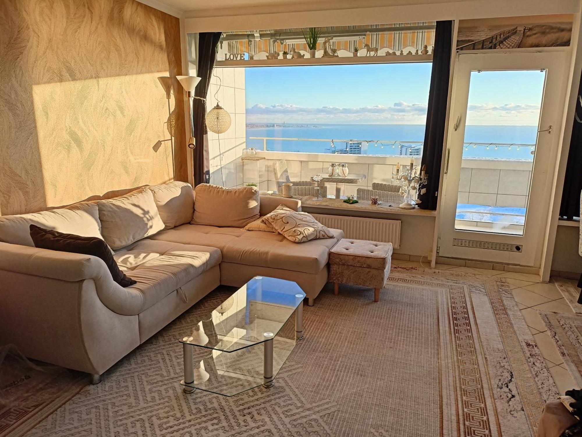 Wohnung Mit Traumhaftem Meerblick Und Schwimmbad Sierksdorf Exteriör bild